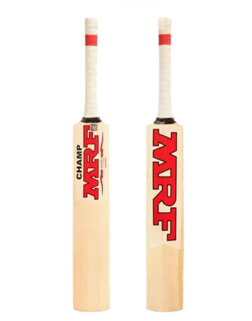 MRF - CHAMP - Kashmir Willow Cricket Bat ( Size 5 ) | Cricketer Boutique