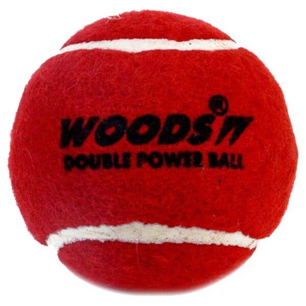 WOODS - Heavy Tennis - Cricket Ball ( Pack of 6 )