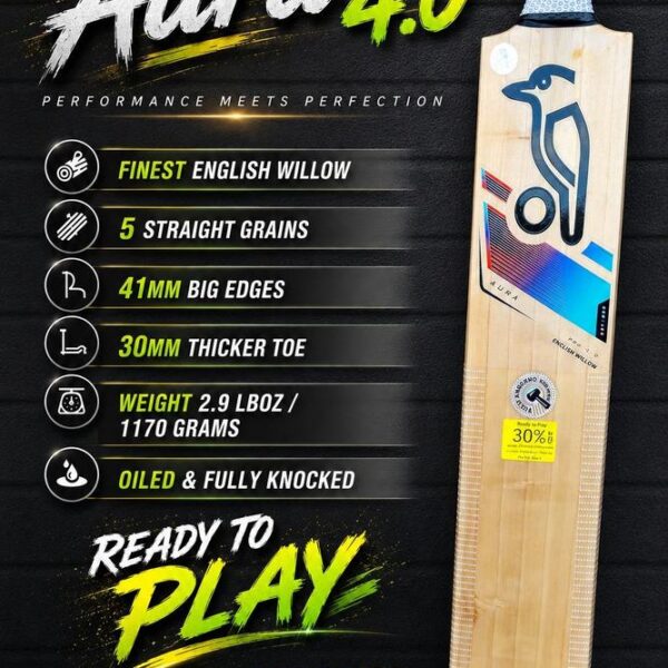 Kookaburra Aura Pro 4.0 Cricket Bat