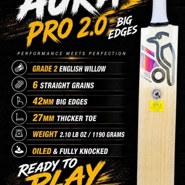 Kookaburra Aura Pro 2.0 Cricket Bat