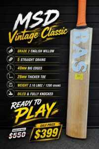 BAS MSD Vintage Classic cricket bat