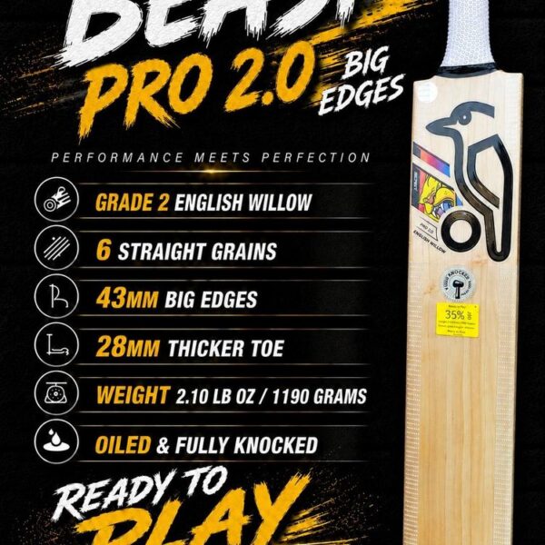 Kookaburra Beast Pro 2.0 Cricket Bat
