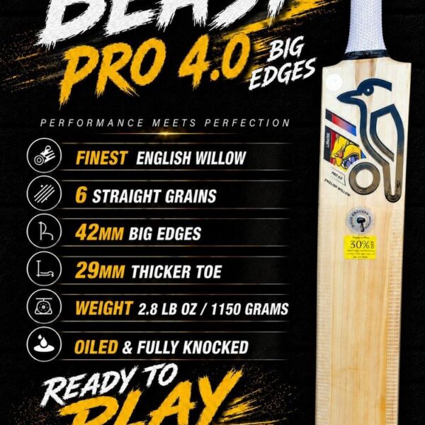 Kookaburra Beast Big Edges Cricket Bat