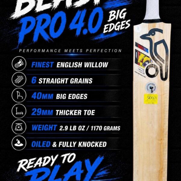 Kookaburra Beast Pro 4.0 Cricket Bat
