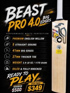 Kookaburra Beast Pro 4.0 Cricket Bat
