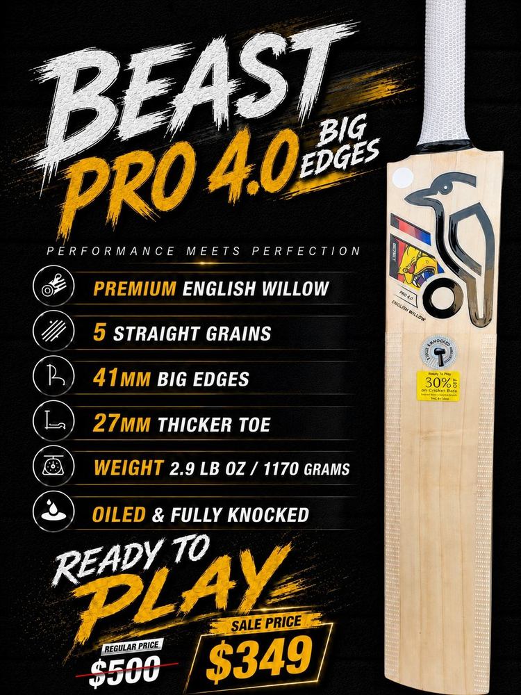 Kookaburra Beast Pro 4.0 Cricket Bat