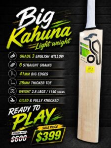 Kookaburra Light Weight Big Kahuna