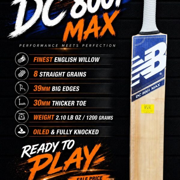 NB DC 800i MAX Cricket Bat