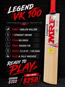 MRF Legend VK 100 Cricket Bat