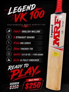 MRF Legend VK 100 Cricket Bat