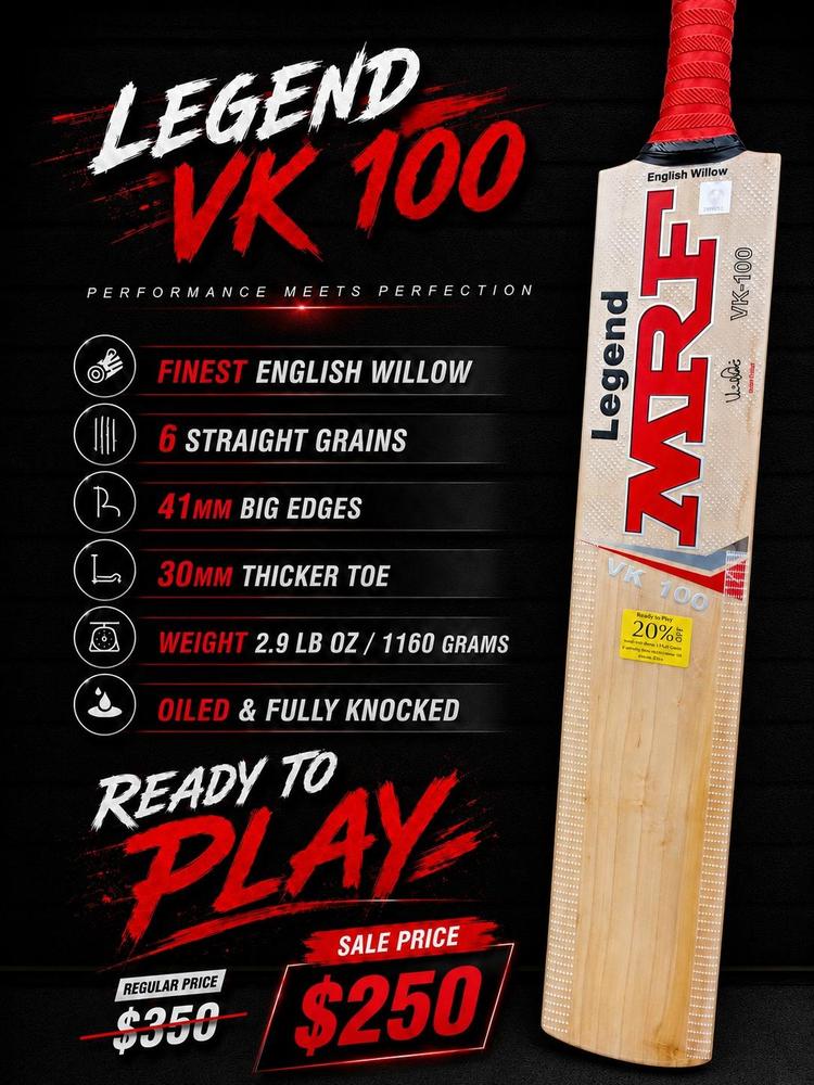 MRF Legend VK 100 Cricket Bat