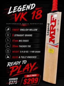 MRF VK 18 Cricket Bat