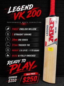 MRF VK 200 Cricket Bat