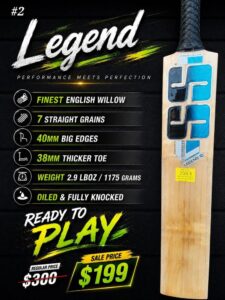 SS Legend 10 Cricket Bat