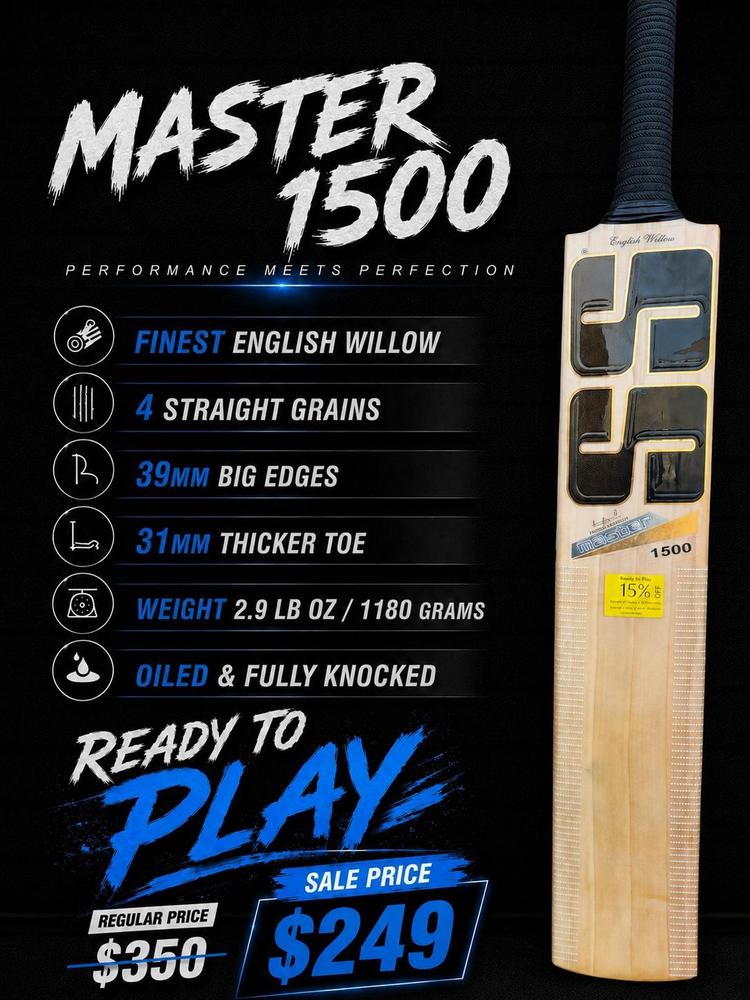 SS Master 1500 Cricket Bat