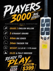 SS Players 3000 Cricket Bat