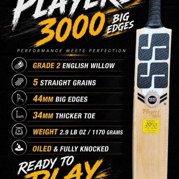 SS Players 3000 Cricket Bat
