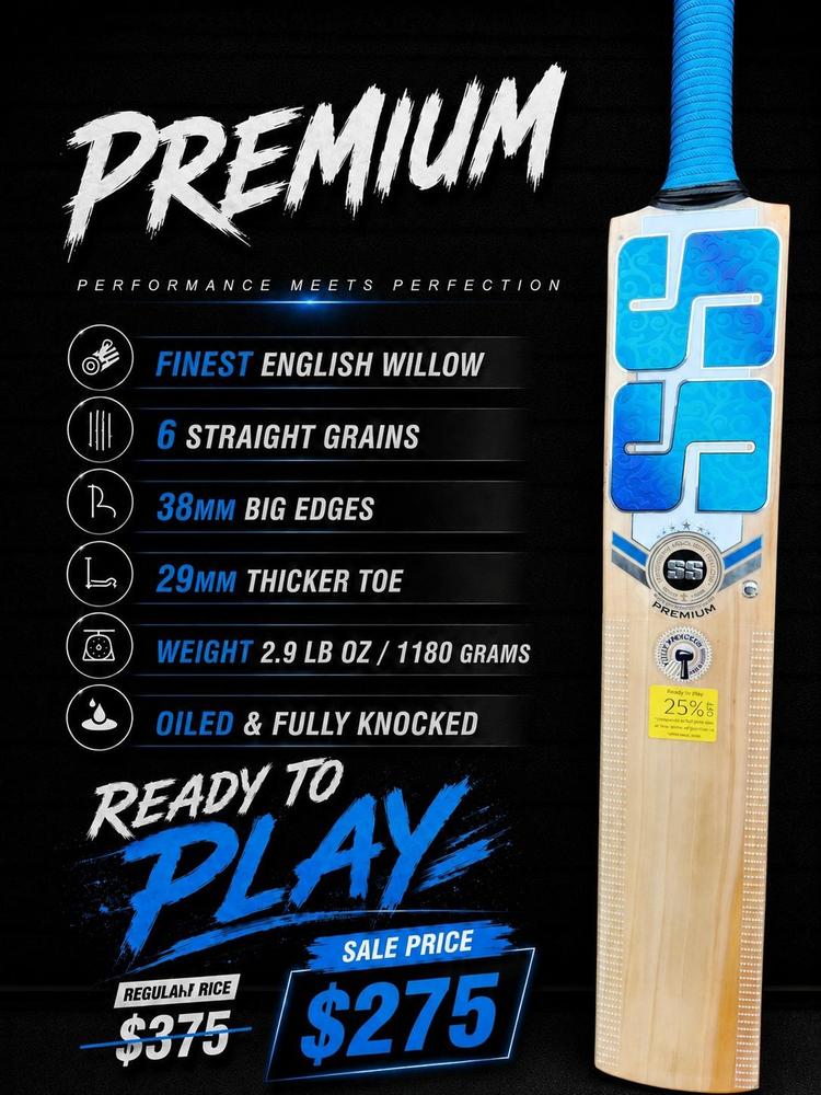SS Premium Cricket Bat
