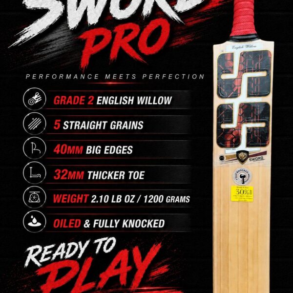 SS Sword Pro Cricket Bat
