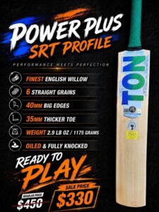 TON Power Plus Cricket Bat