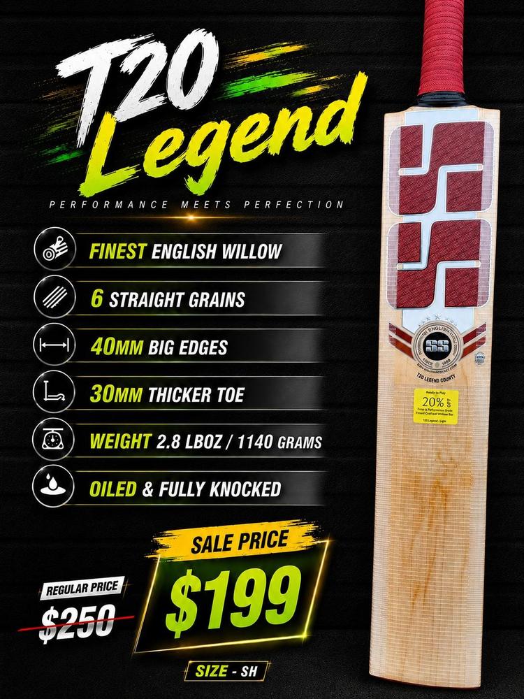 SS T20 Legend Cricket Bat